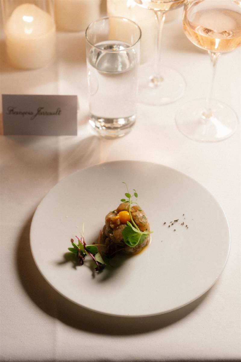 Diner sur mesure pour un mariage en Provence