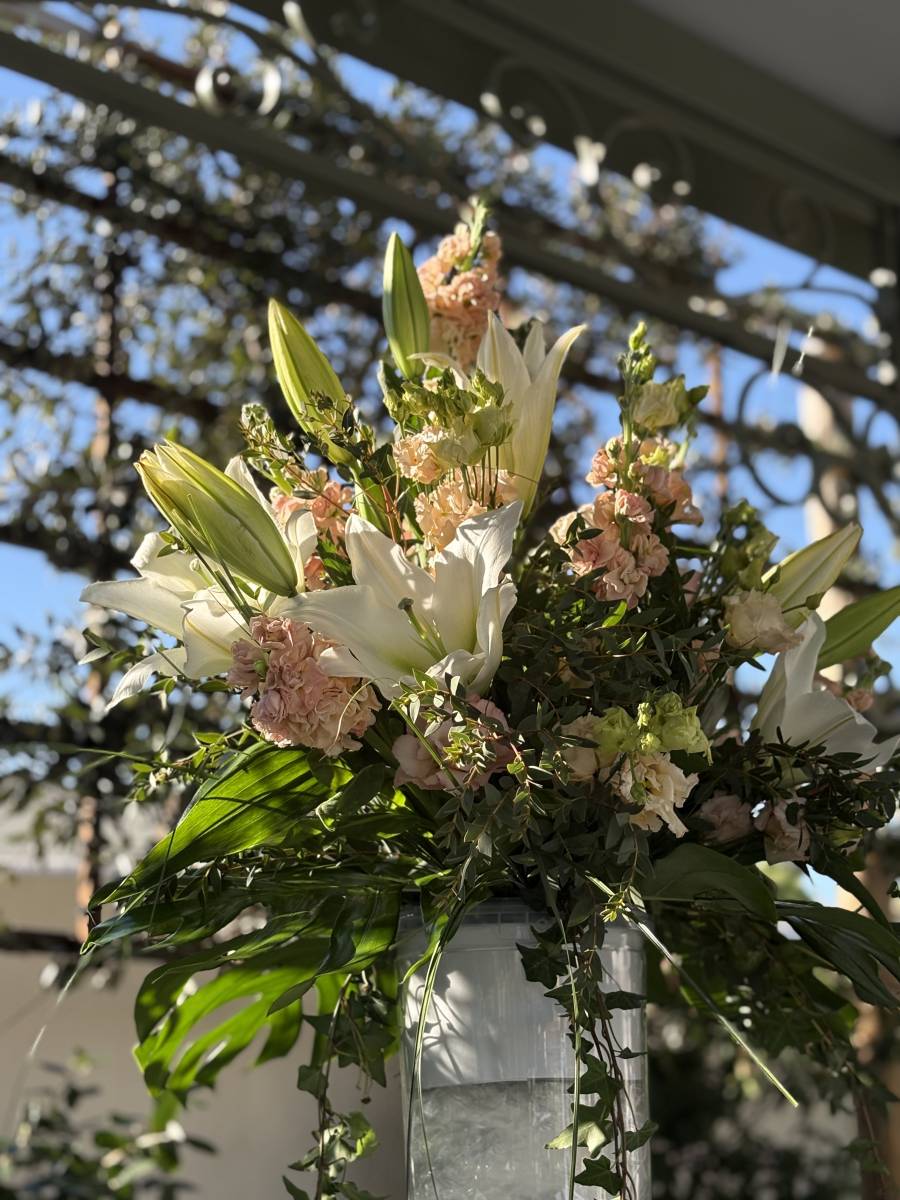 Composition florale par La Truffe Noire 