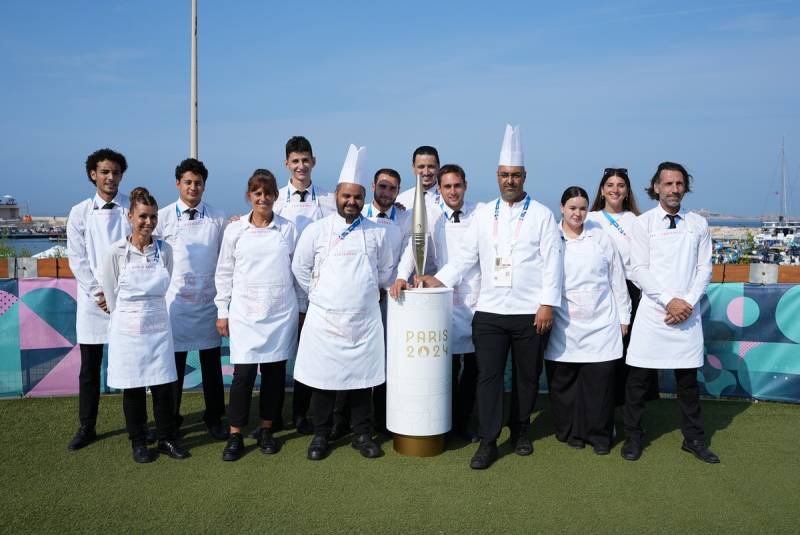 Equipe traiteur Truffe noire aux Jeux olympique